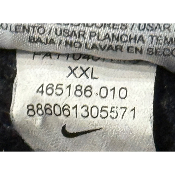 Vitg Nike Lebron Hoodie Sweatshirt Mens Black Red 2XL King James Embroidered - Picture 7 of 7